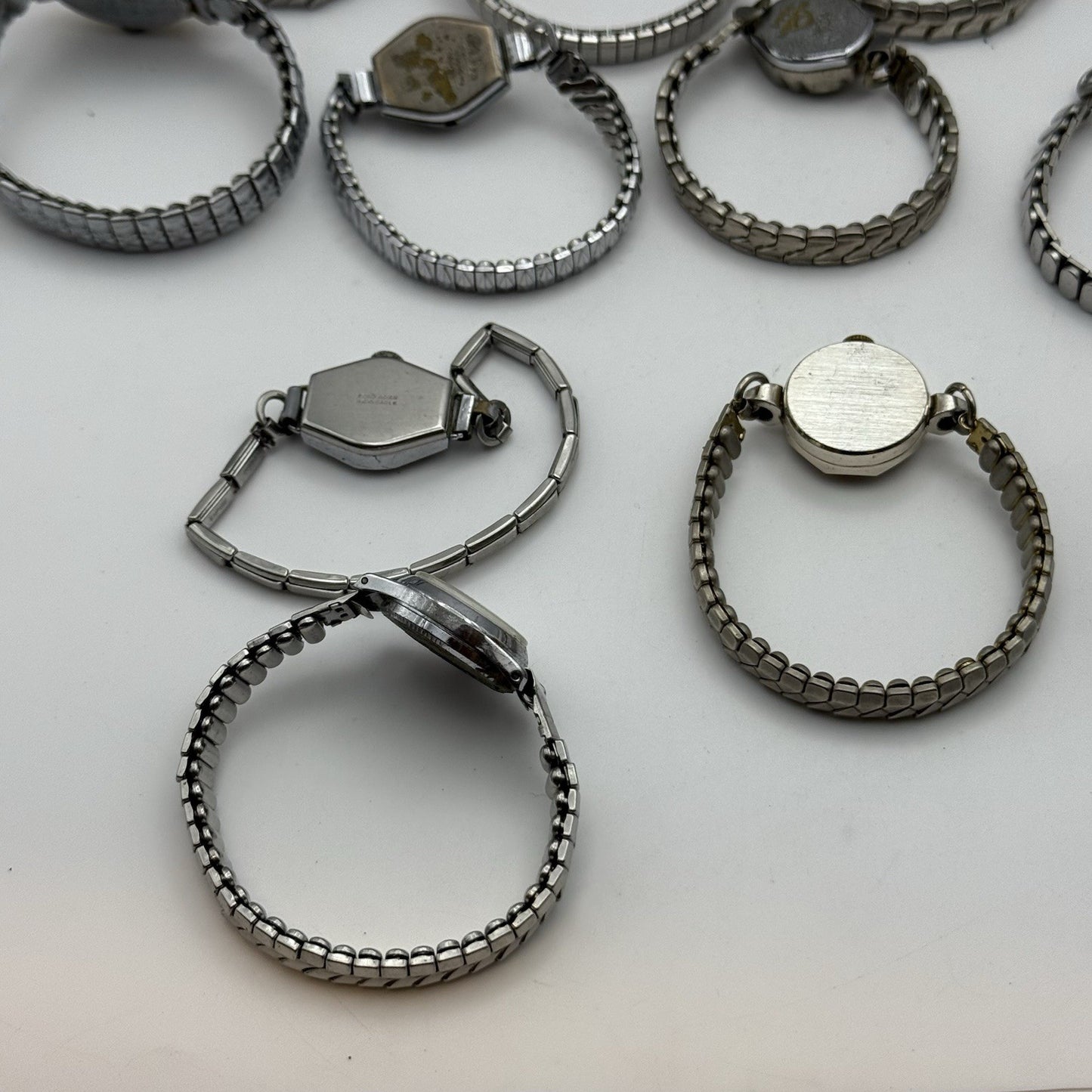 Bundle Of Ladies Vintage Manual Wind Wristwatches Joblot PARTS REPAIR SPARES