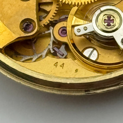 Smiths De Luxe 44 15 Jewels Watch Movement Manual Wind Vintage Parts 29.1mm