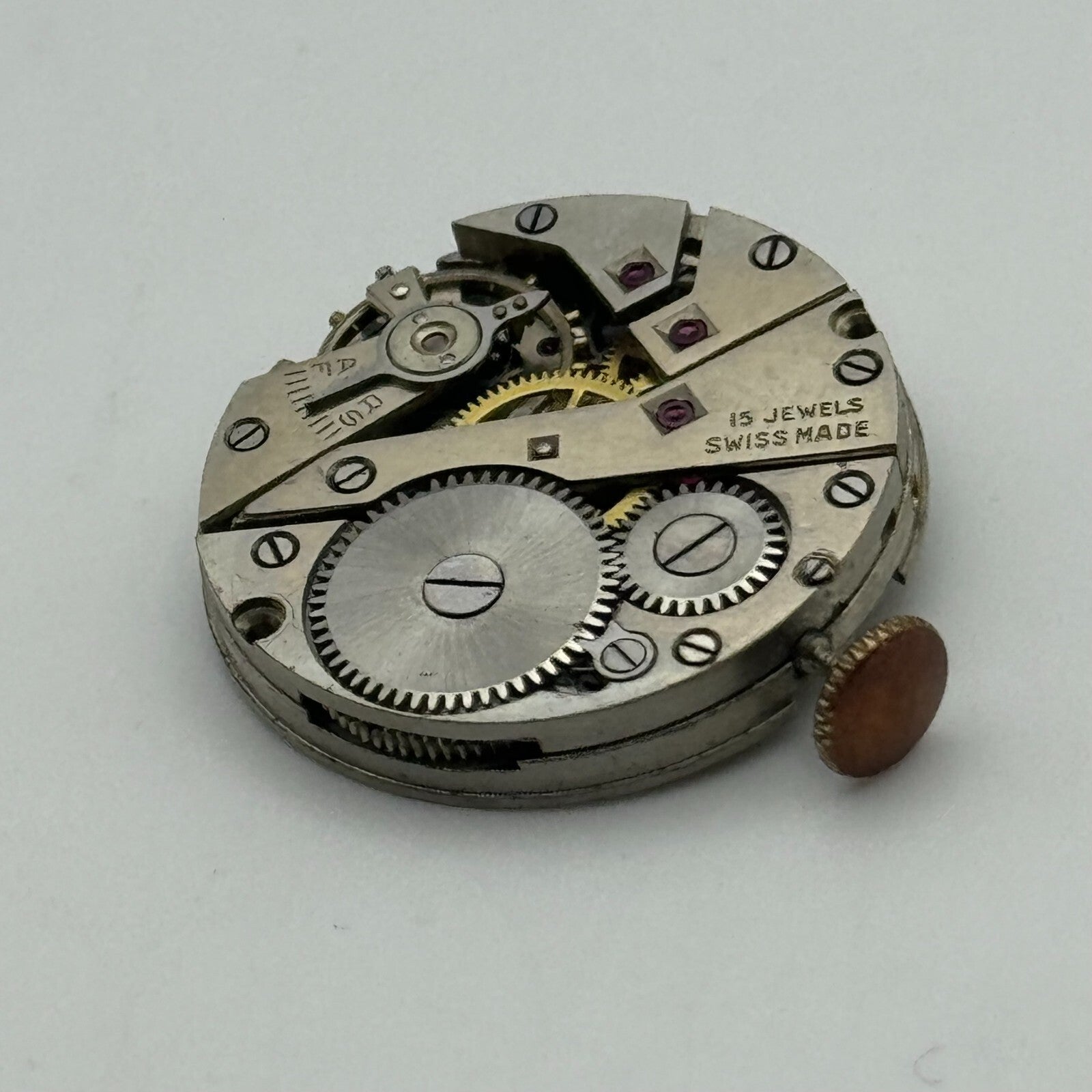 23.6mm Running Felsa F 294 Manual Wind 15 Jewels Swiss Made Watch Movement PARTS