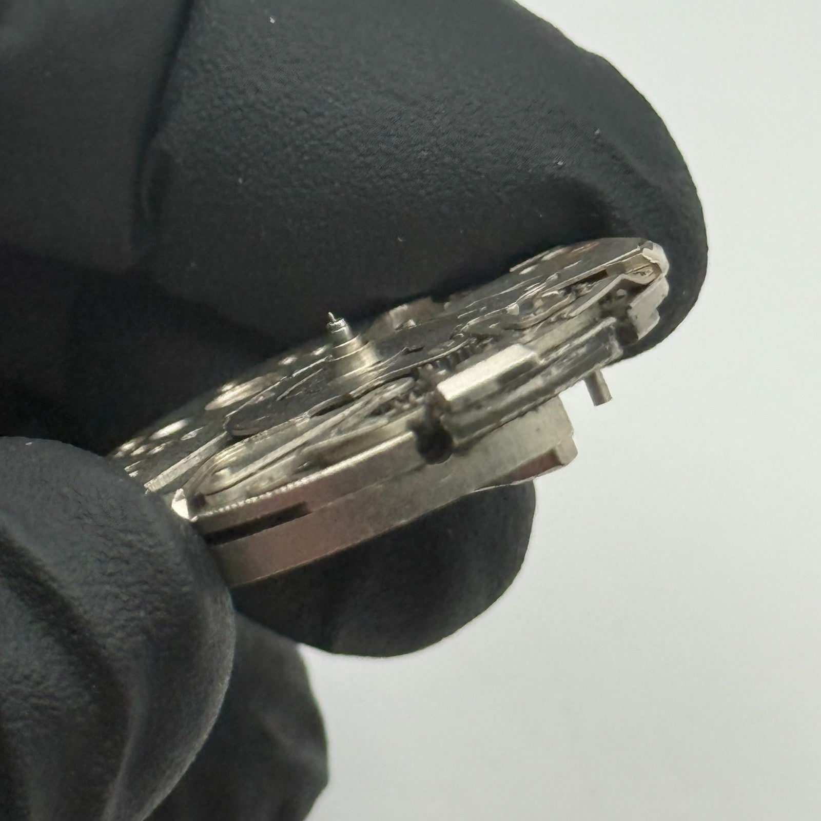 Soviet Poljot ? Alarm Watch Movement Manual Wind Vintage 18 Jewels Parts 26.6mm