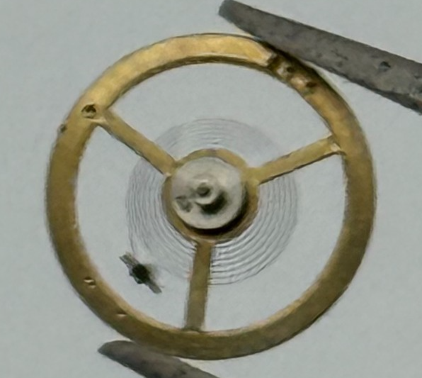 EB 1612 Balance Wheel Complete And Spring  6¾-8’’’ 950 Watch Movement Parts NOS