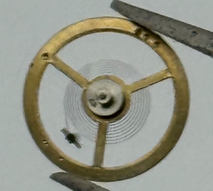 EB 1612 Balance Wheel Complete And Spring  6¾-8’’’ 950 Watch Movement Parts NOS