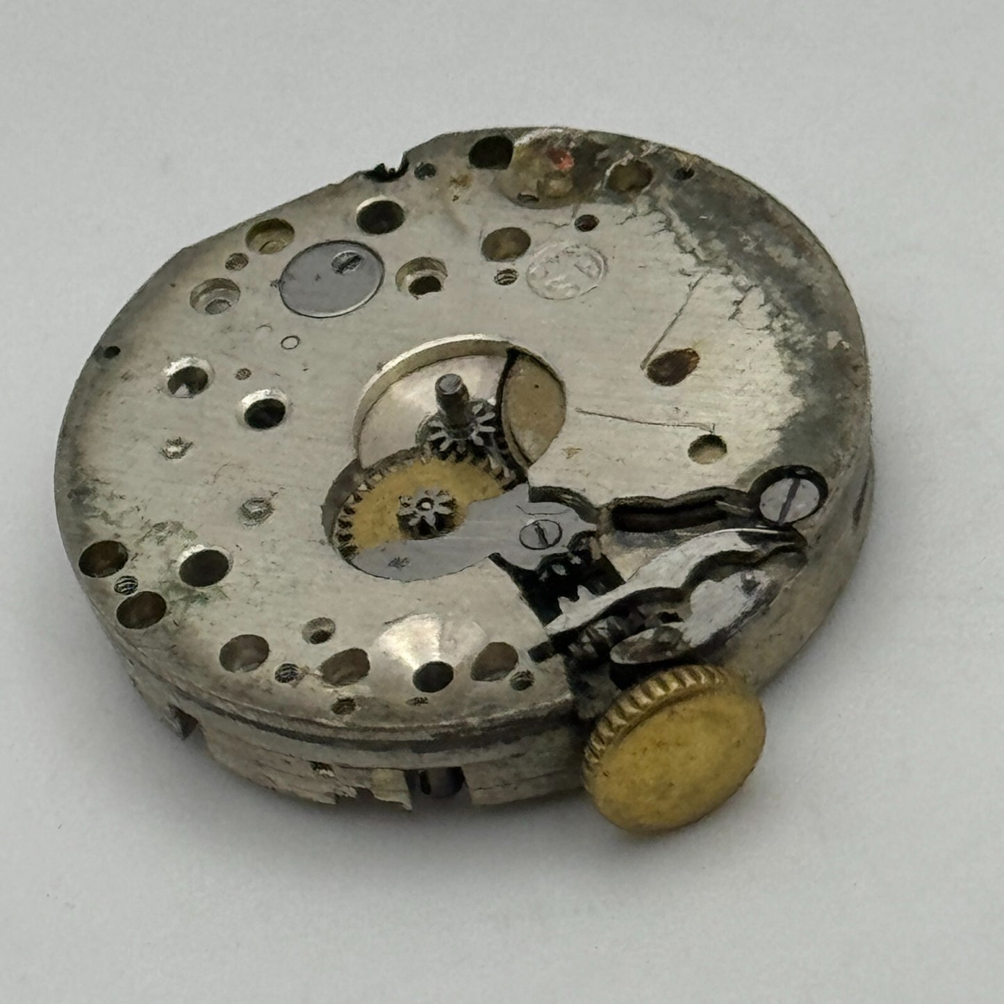 23.7mm Dwelsa Watch Co AS 340 A Schild Manual Wind Swiss Watch Movement PARTS