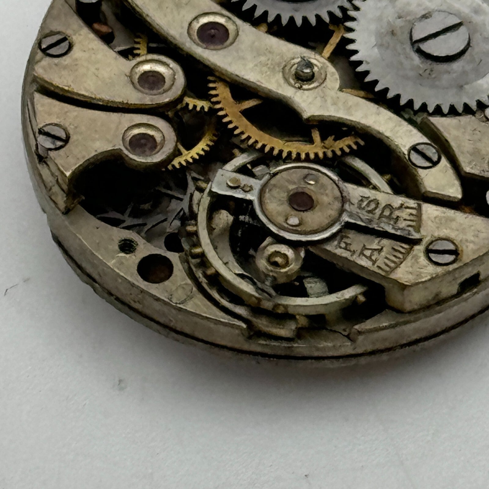 23.6mm SFG Porcelain Dial Swiss Trench Watch Movement Manual Wind PARTS SPARES