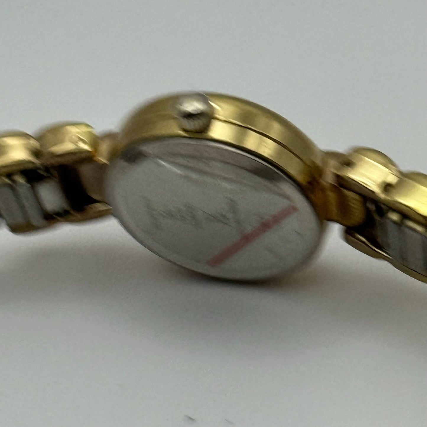 21mm Working Ladies Two Tone Philip Mercier S565S Quartz Watch Expandable Strap