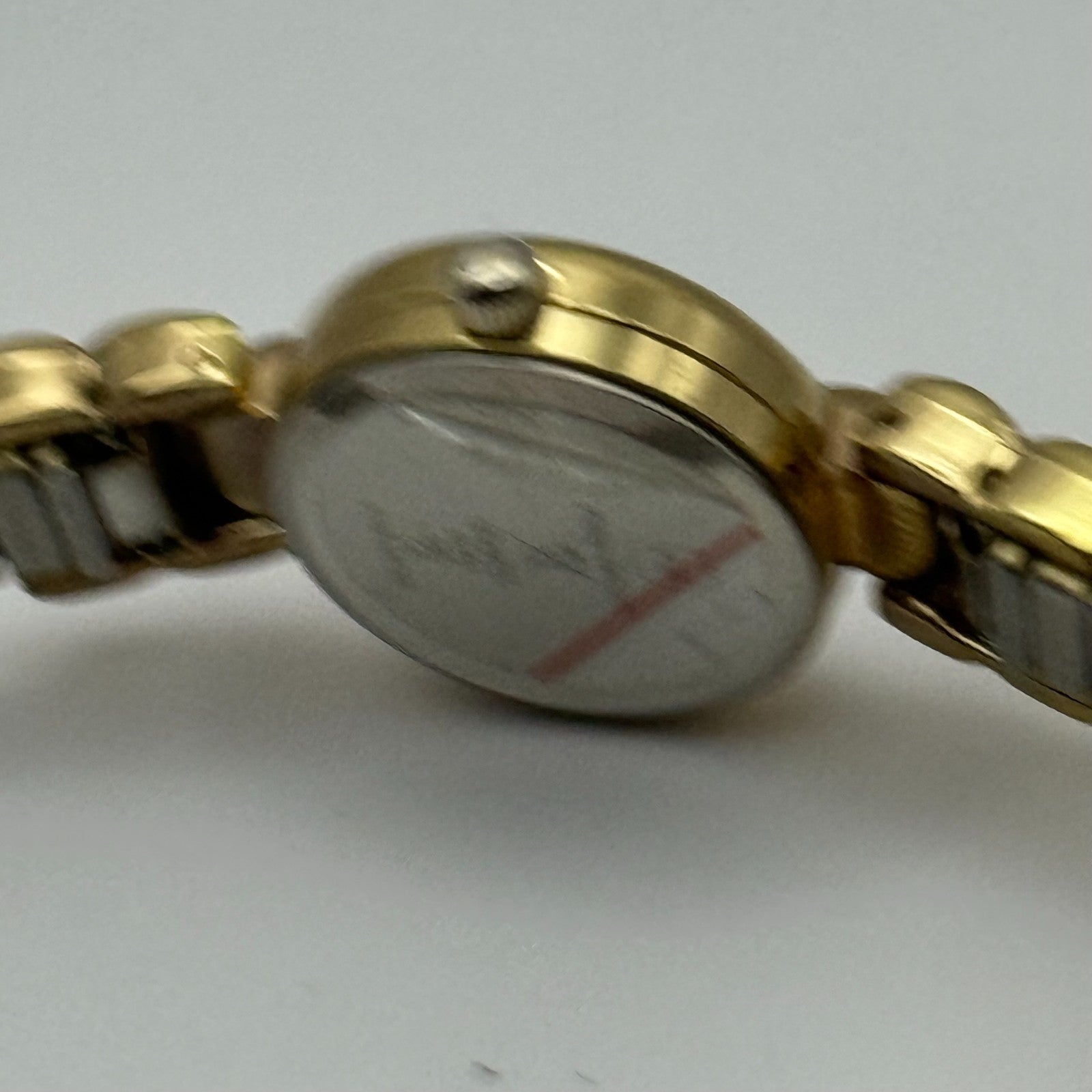 21mm Working Ladies Two Tone Philip Mercier S565S Quartz Watch Expandable Strap