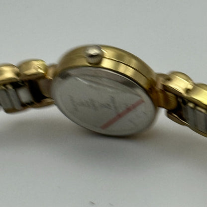 21mm Working Ladies Two Tone Philip Mercier S565S Quartz Watch Expandable Strap