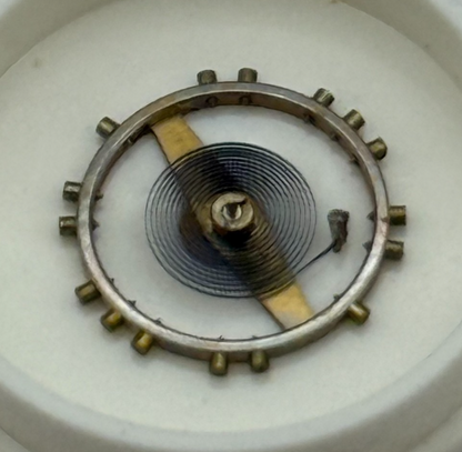 ETA 1080 1256 Balance Wheel Complete And Spring 156 Watch Movement Parts NOS