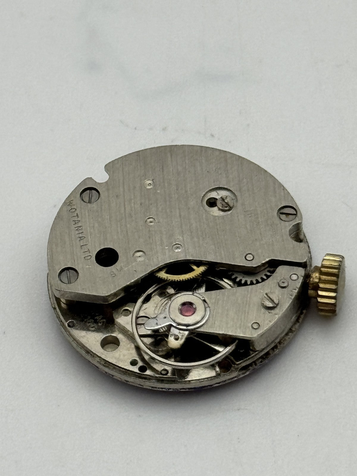 21.4mm Vintage Services Brac 2100 Manual Wind Swiss Watch Movement PARTS REPAIR