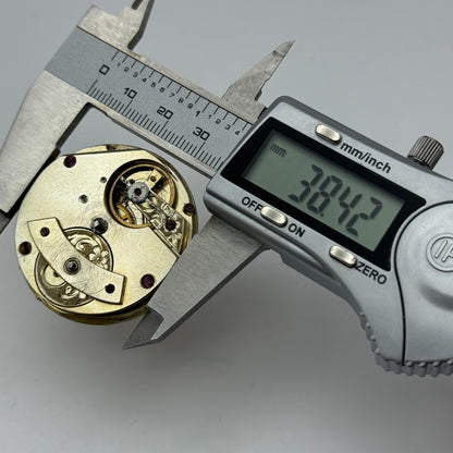 40.9mm Antique Unique Interesting Pattern Key Wound Pocket Watch Movement PARTS