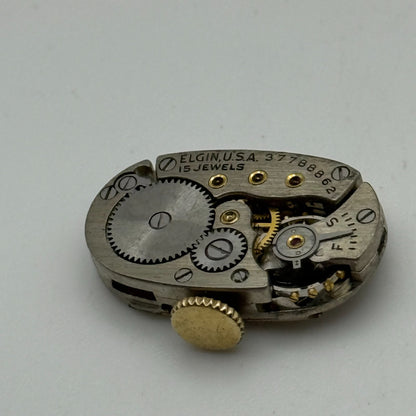 1938 Vintage 21/0s Elgin 541 Model 2 American Watch Movement PARTS REPAIR