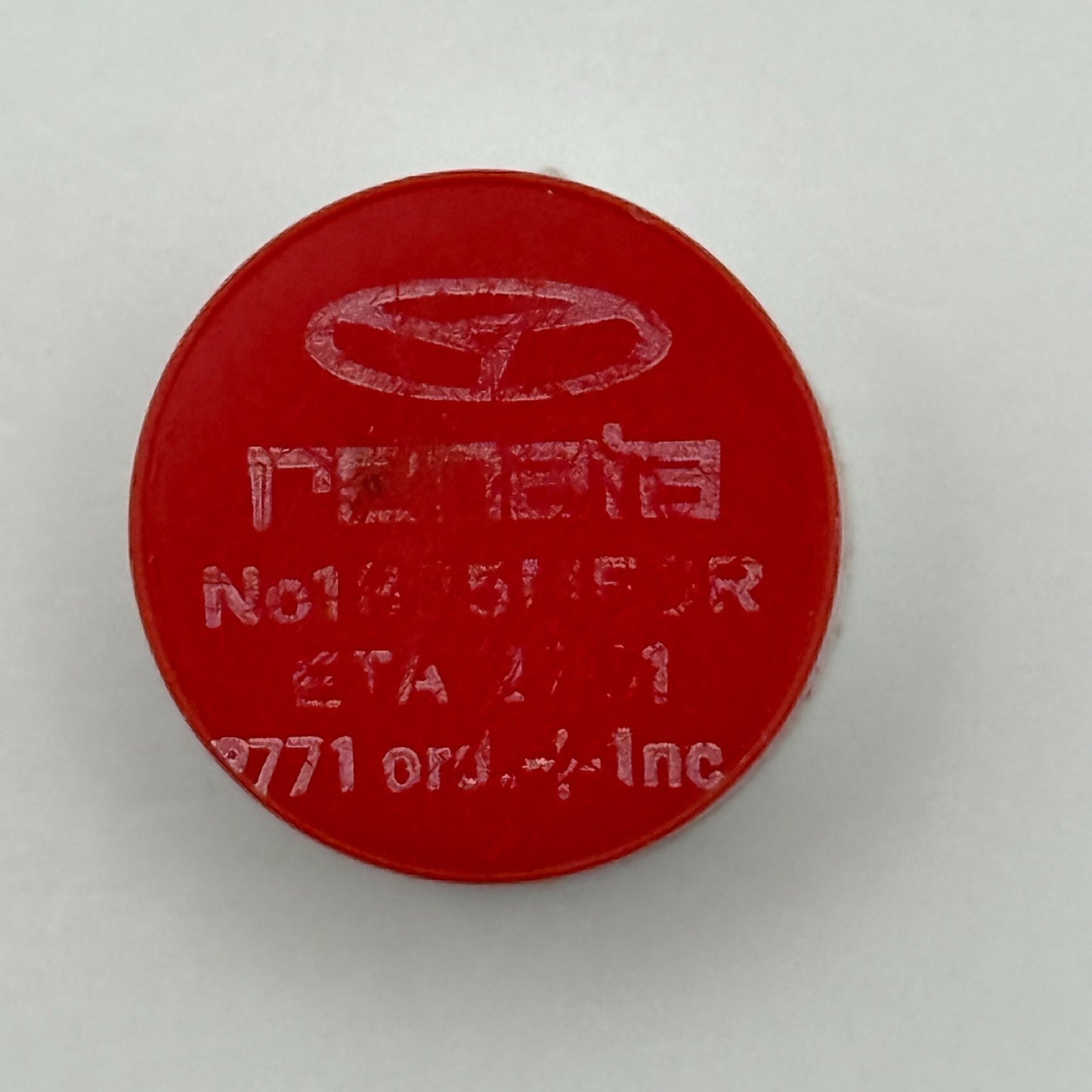 ETA 2771 Balance Wheel Complete And Spring Ord. + Inca Watch Movement Parts NOS