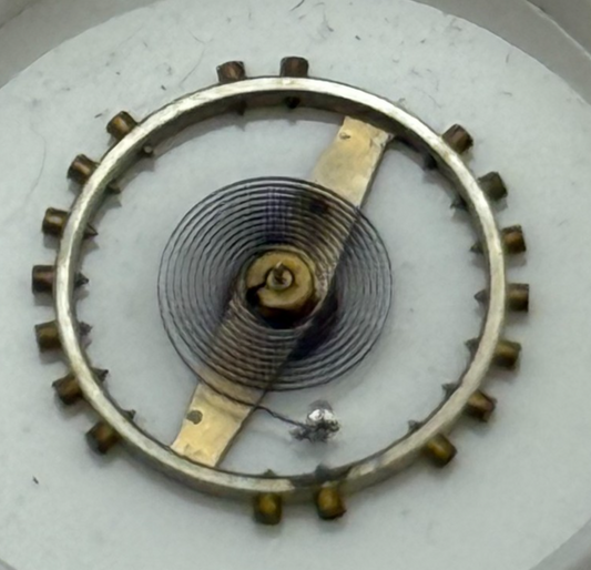 ETA 1080 Balance Wheel Complete And Spring Inca 157 M Watch Movement Parts NOS