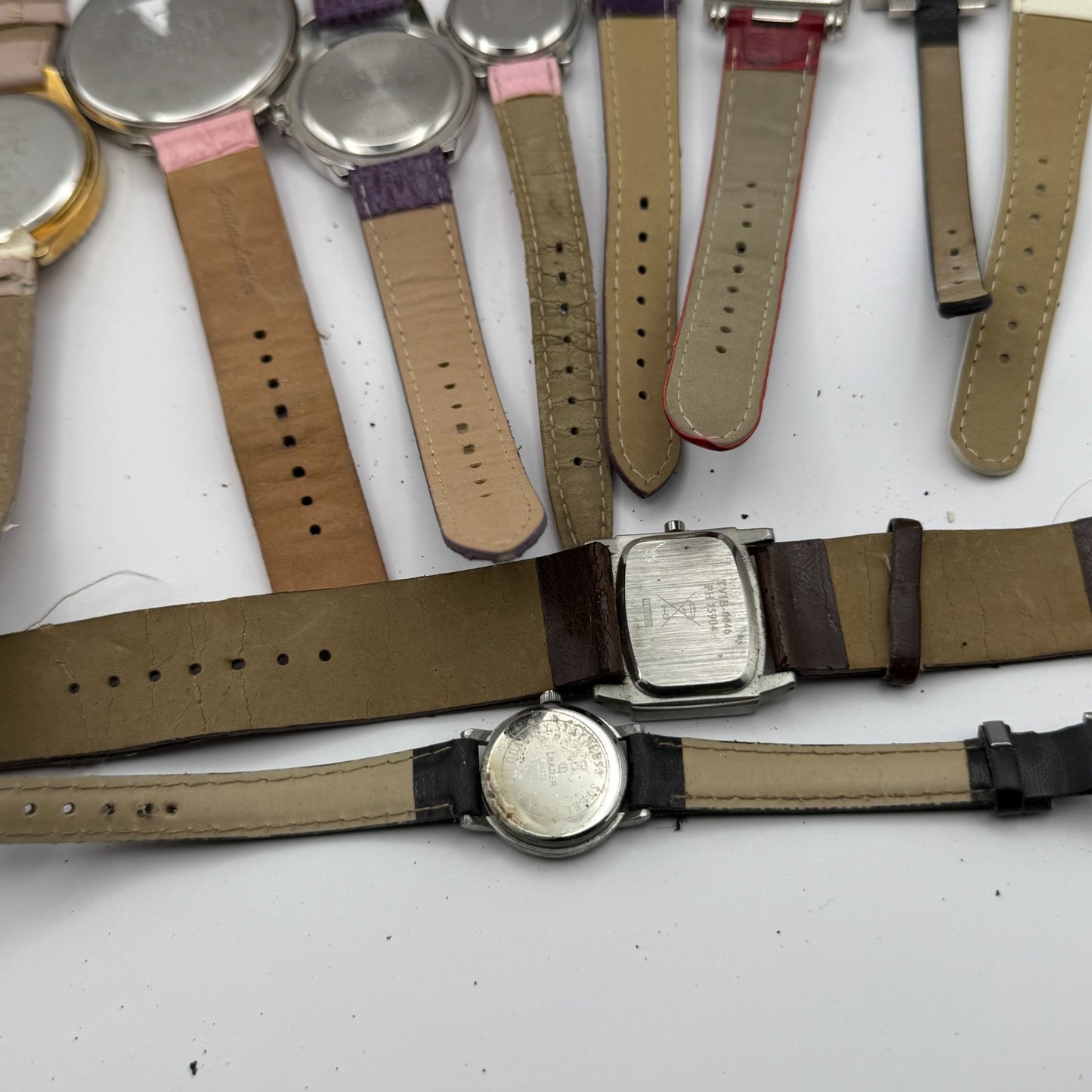 Bundle Of 15 Quartz Watches Job Lot Modern / Vintage Untested Parts / Repair