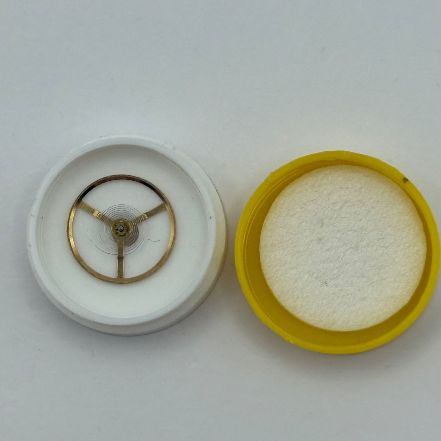 c.603 Balance Wheel Complete And Spring 10 1/2''' Watch Movement Parts NOS