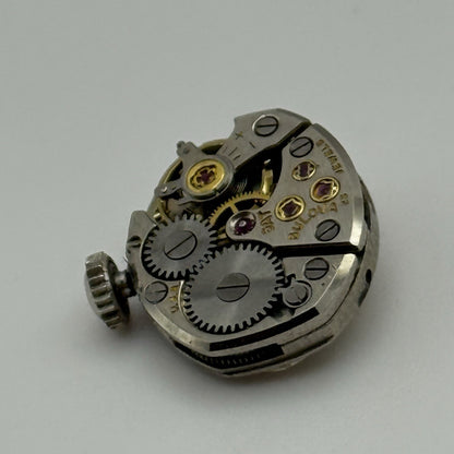 13.1mm Vintage Ladies Bulova 5AT Manual Wind Swiss Watch Movement PARTS REPAIR