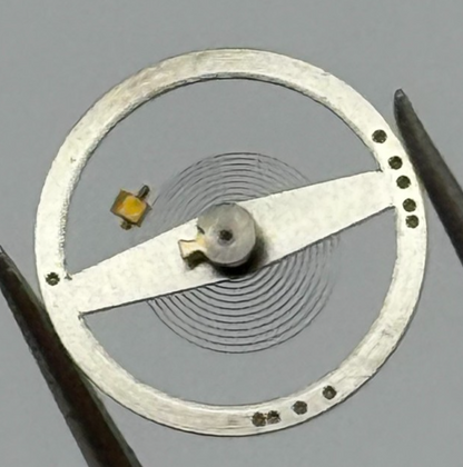Brac 300 301 Balance Wheel Complete And Spring 1604 Watch Movement Parts NOS
