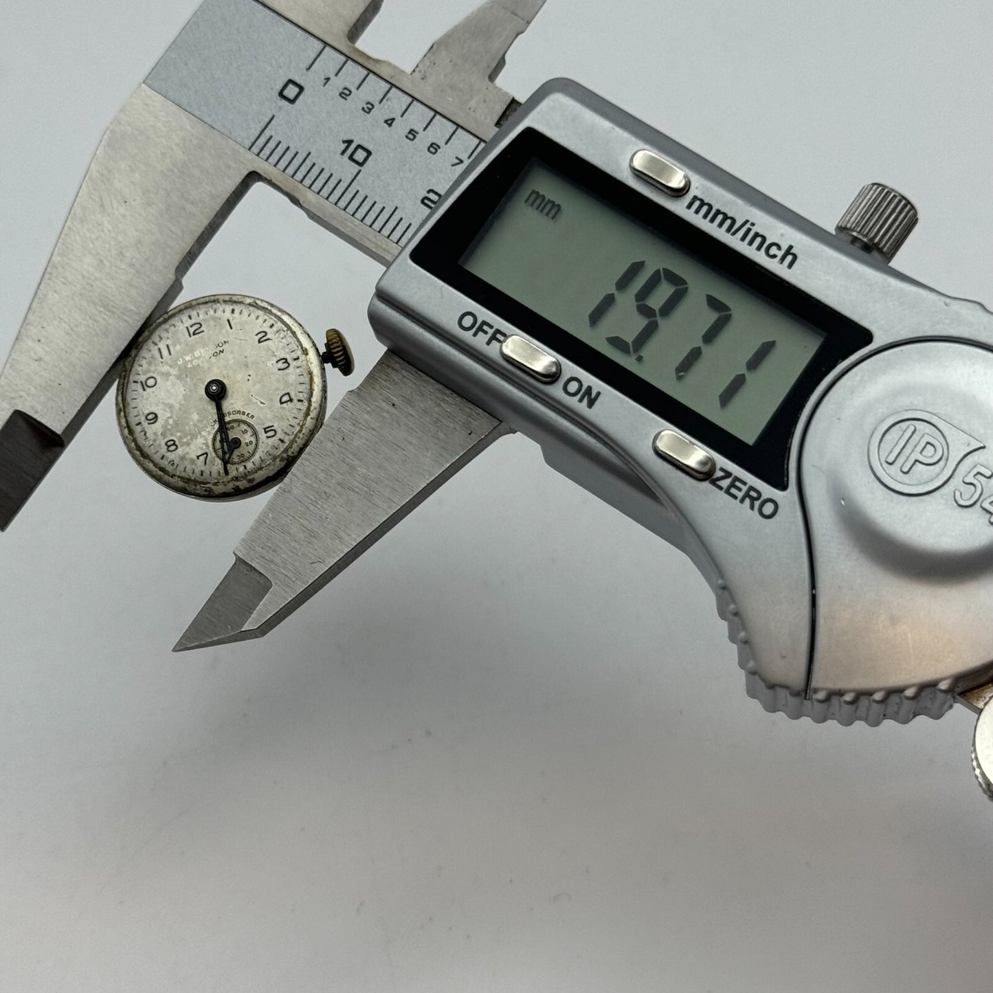 19.7mm J W Benson Cyma Tavannes 424K Manual Wind Watch Movement PARTS REPAIR