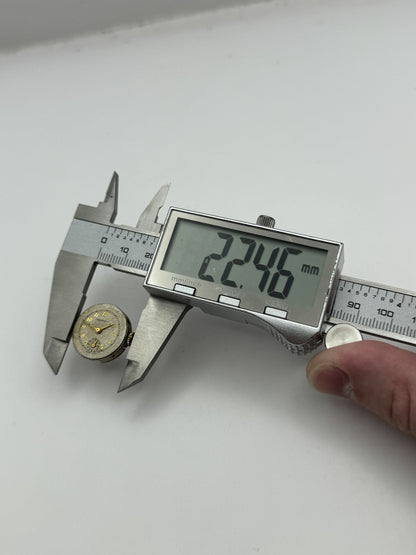 20mm Vintage Tempex 70 Partial Manual Wind Swiss Watch Movement PARTS REPAIR