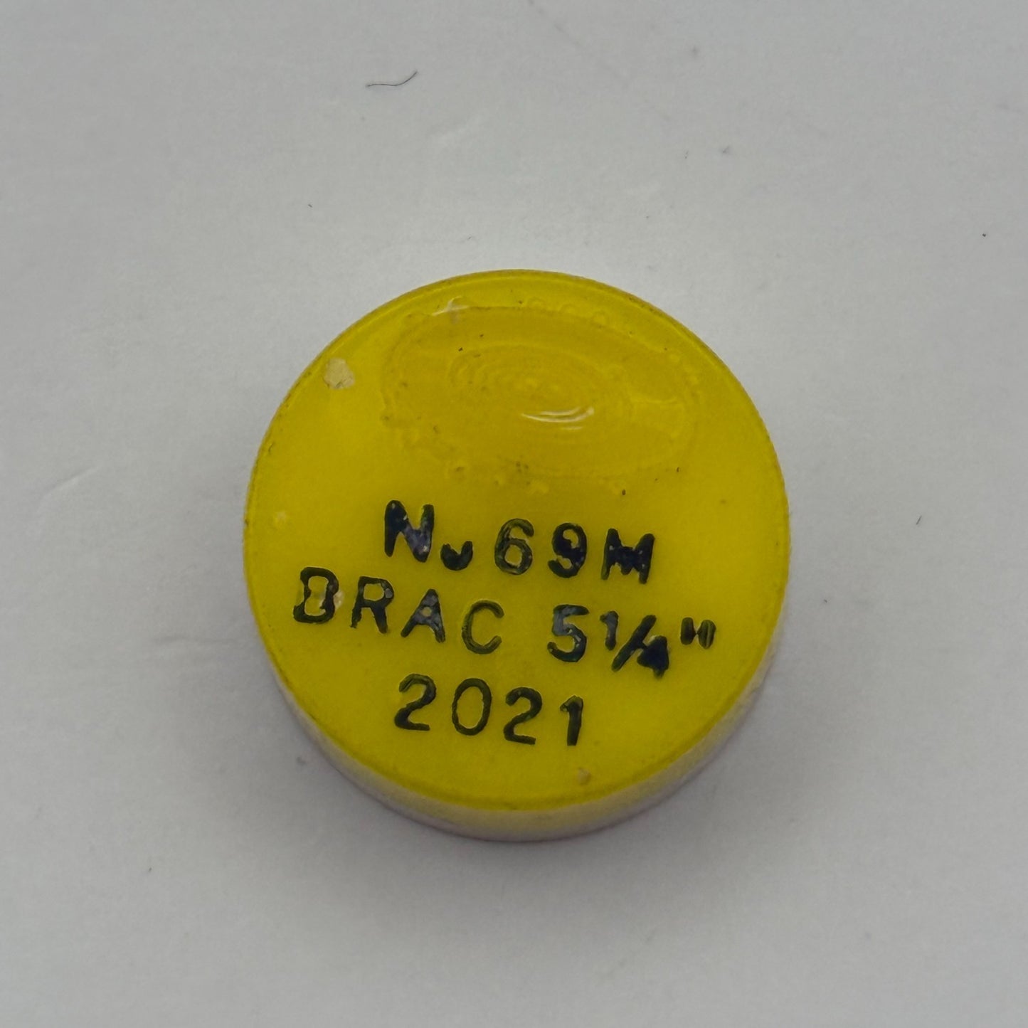 Brac 2021 Balance Wheel Complete And Spring 5¼’’’ 69 M Watch Movement Parts NOS