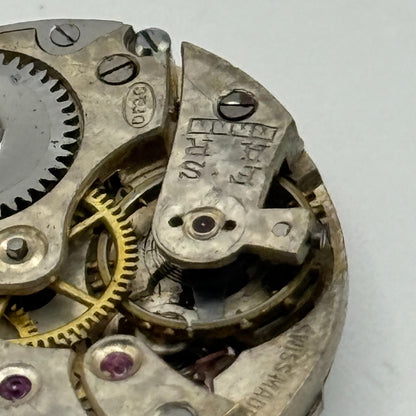 DF&C Dimier Freres & Cie Watch Movement Manual Wind Vintage Parts Repair 23.5mm