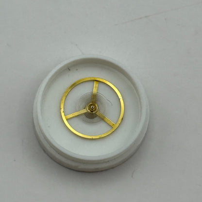 c.603 Balance Wheel Complete And Spring 10 1/2''' Watch Movement Parts NOS