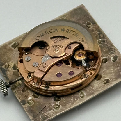 Omega 671 Automatic Watch Running Square 161.014 Vintage Swiss Parts Repair 26mm