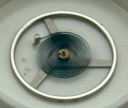 Peseux 220 Balance Wheel Complete And Spring 8 3/4''' 282 M Watch Movement Parts