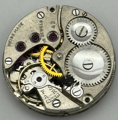 19.7mm Limit Revue 42 Swiss Military Style Manual Wind Watch Movement PARTS