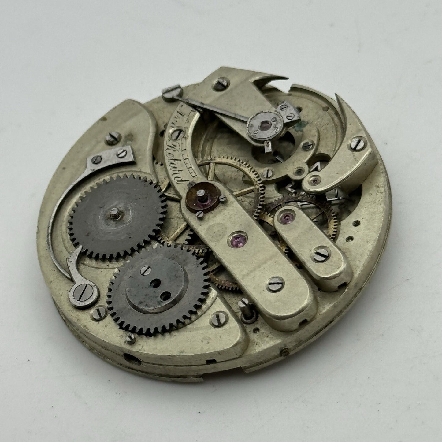 45.2mm High Grade Jules Jurgensen Style Pocket Watch Movement To Restore Parts