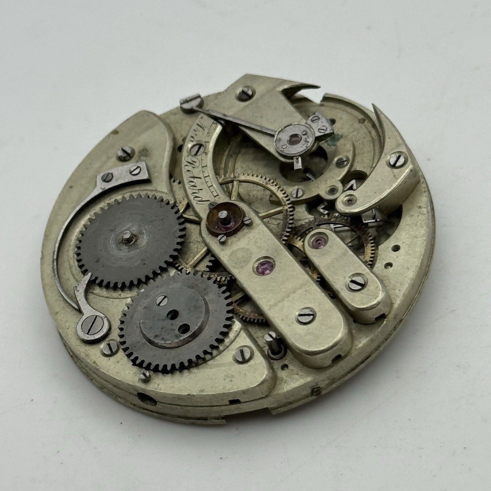 45.2mm High Grade Jules Jurgensen Style Pocket Watch Movement To Restore Parts