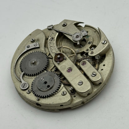 45.2mm High Grade Jules Jurgensen Style Pocket Watch Movement To Restore Parts