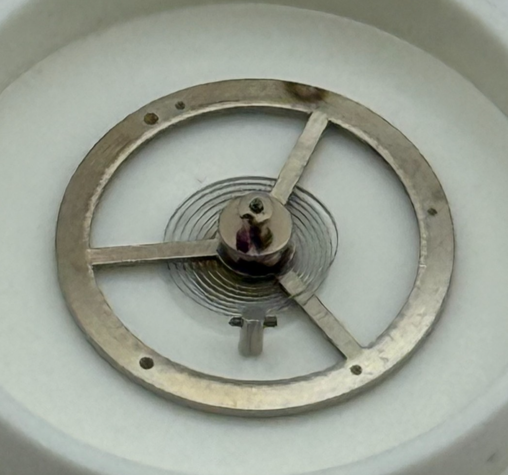 EB 8021 Balance Complete 10½’’’ Renata 1253 Watch Movement Parts Vintage NOS