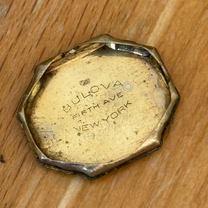 16mm Vintage Bulova 6BA Swiss 10k Gold Filled Manual Ladies Wind Watch PARTS