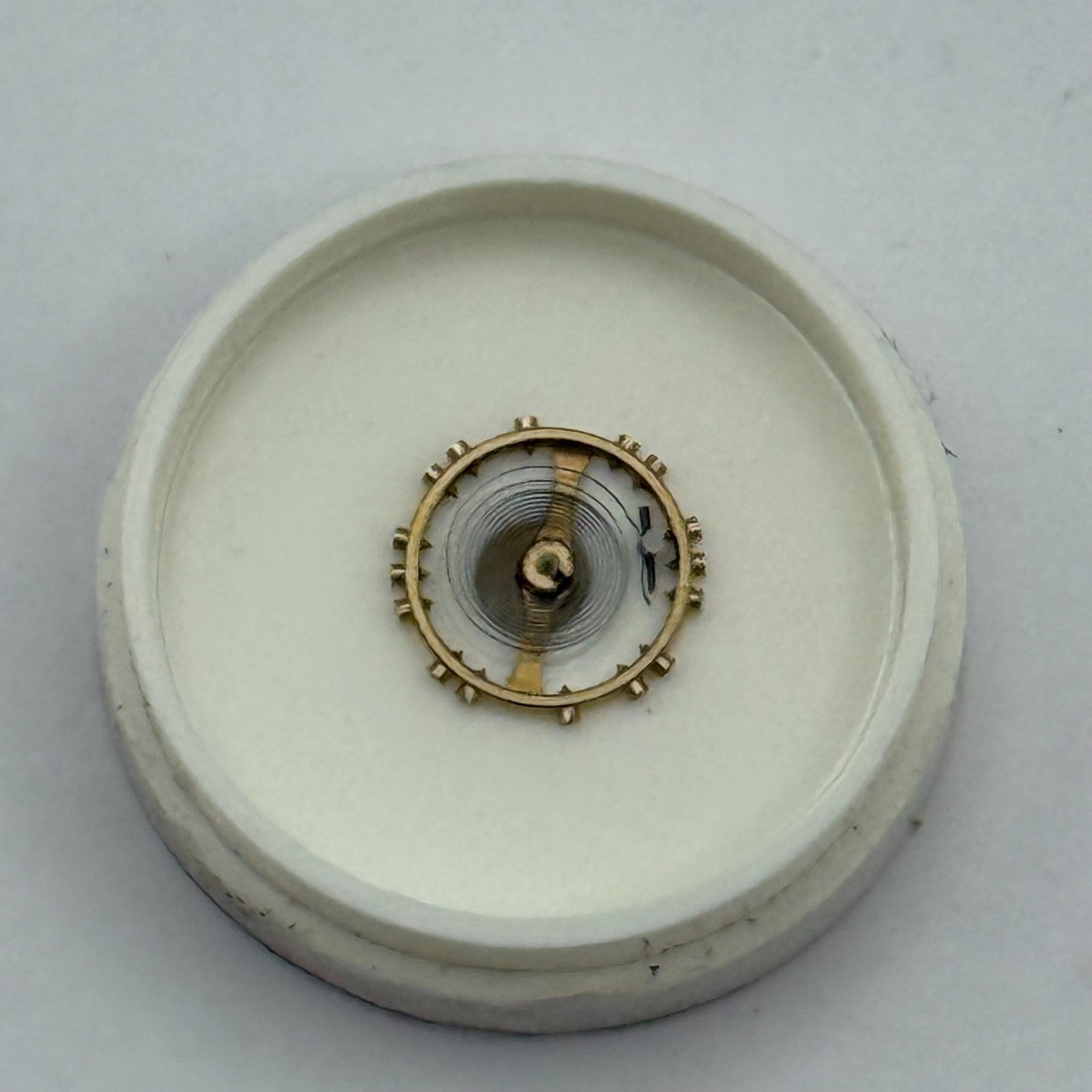 FHF 159 Balance Wheel Complete And Spring 3–10’’’ 190 M Watch Movement Parts NOS
