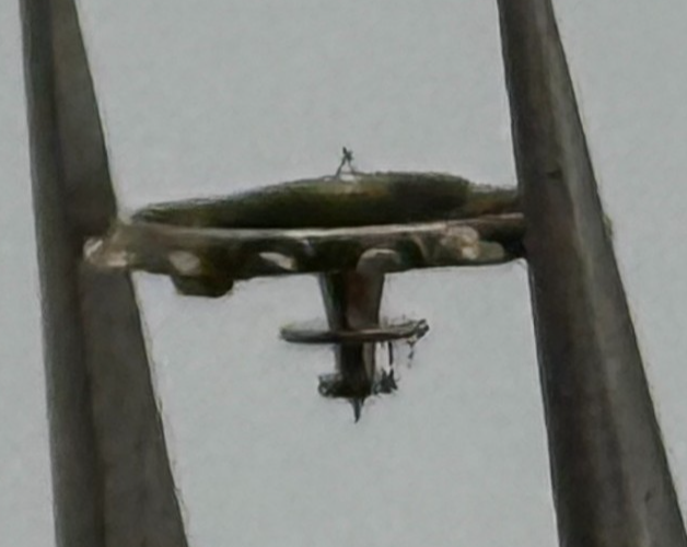 EB 1225 Balance Wheel Complete And Spring 5¼’’’ 112 M Watch Movement Parts NOS