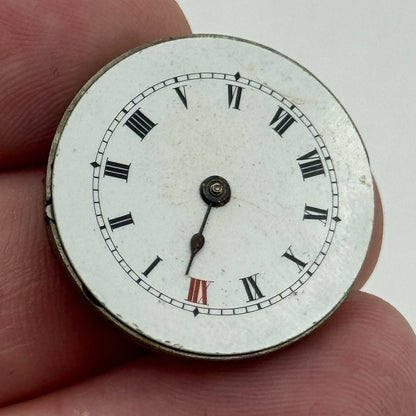 25mm Unidentified Balance Ok Quality Trench Watch Movement Manual Wind PARTS