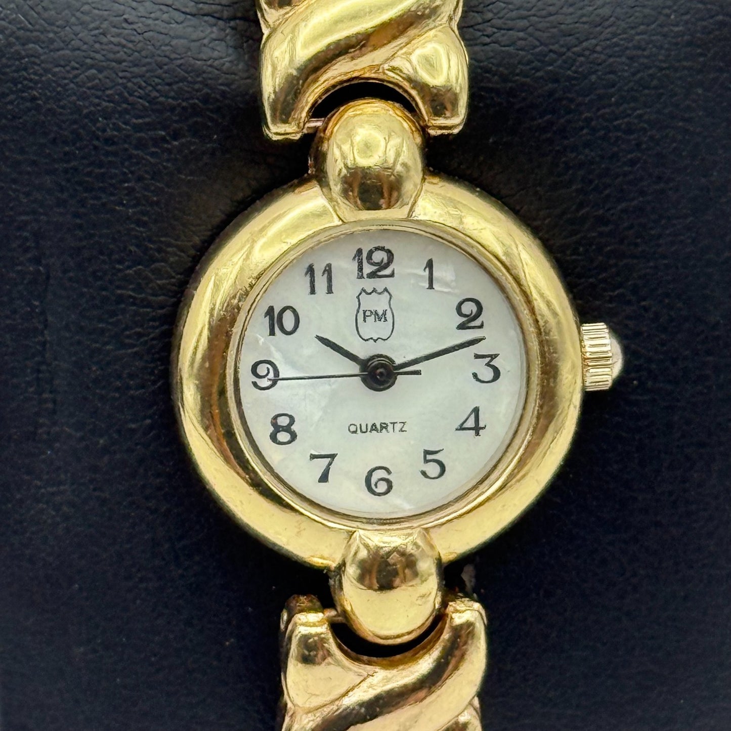 21mm Working Ladies Two Tone Philip Mercier S565S Quartz Watch Expandable Strap