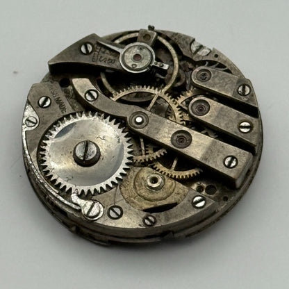 AS A Schild Swiss Watch Movement Manual Wind Vintage Parts Repair Spares 24.7mm