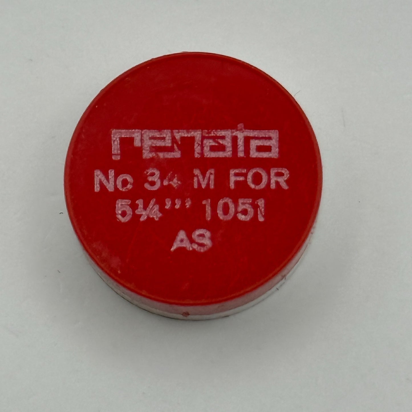 AS 1051 Balance Wheel Complete And Spring 5 1/4’’’ 34 M Watch Movement Parts NOS