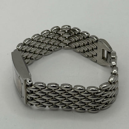 19mm Working Ladies Censi Collection Silver Tone Japan Quartz Watch 6.75 Inches