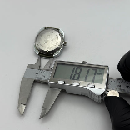 36mm Men’s Vintage Cronel Shock Protected Date Dial Swiss Watch PARTS REPAIR