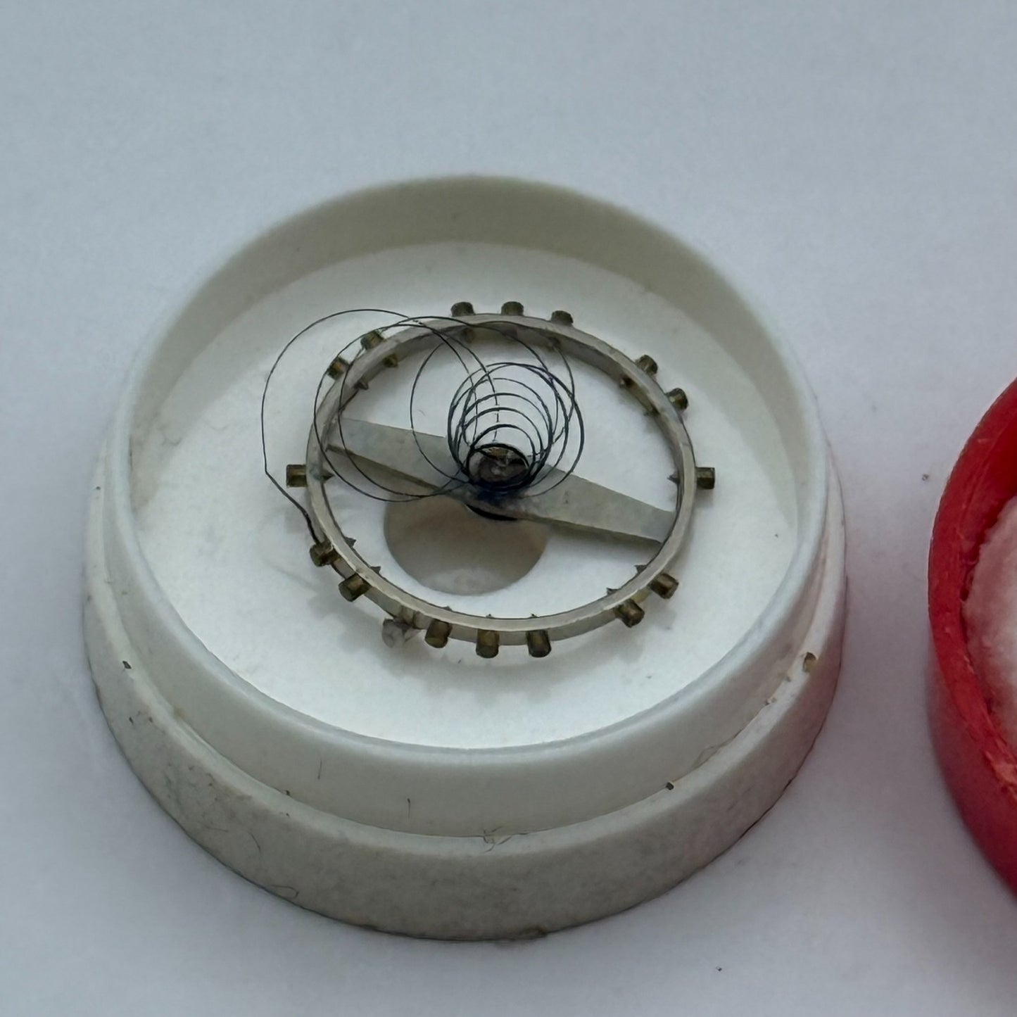 ETA 2452 Balance Complete Inca Renata 616 M Watch Movement Parts Vintage DAMAGED