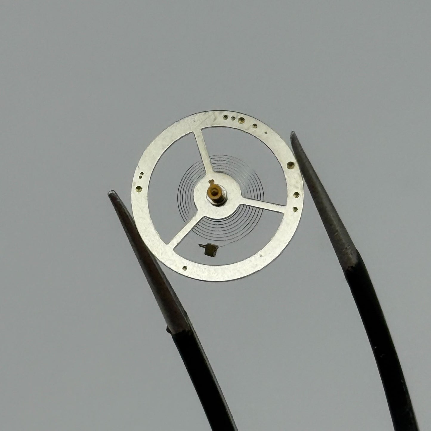 EB 8800 Balance Wheel Complete And Spring 12’’’ 1309 Watch Movement Parts NOS