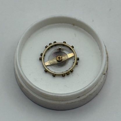 FEF 270 Balance Wheel Complete And Spring 5 1/4’’’ 173 M Watch Movement Parts 