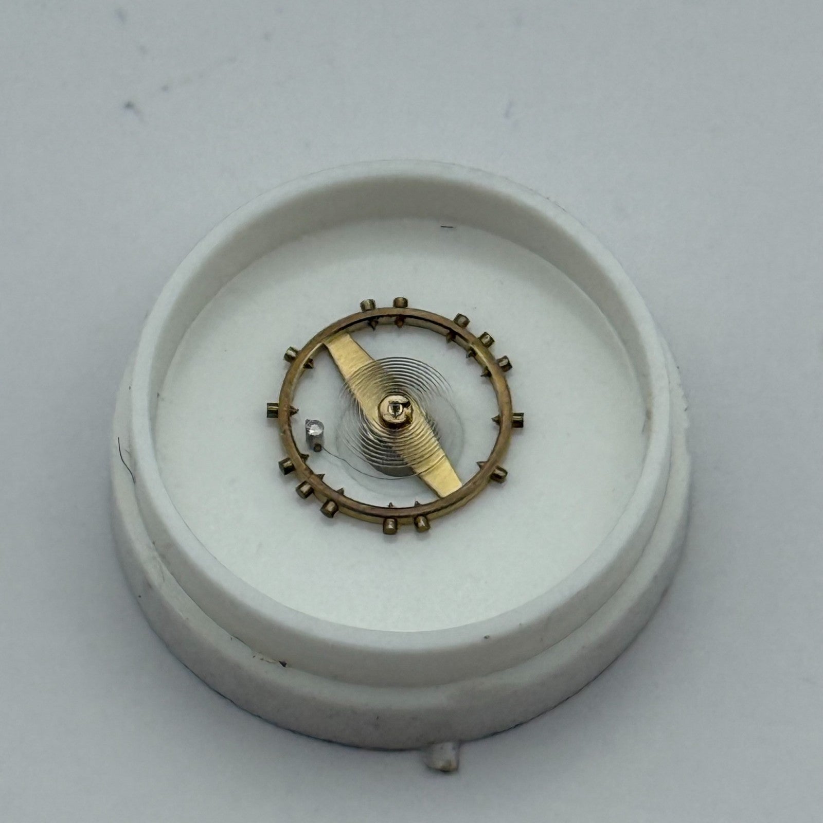 AS 1240 Balance Wheel Complete And Spring  8¾’’’ 49 M Watch Movement Parts NOS