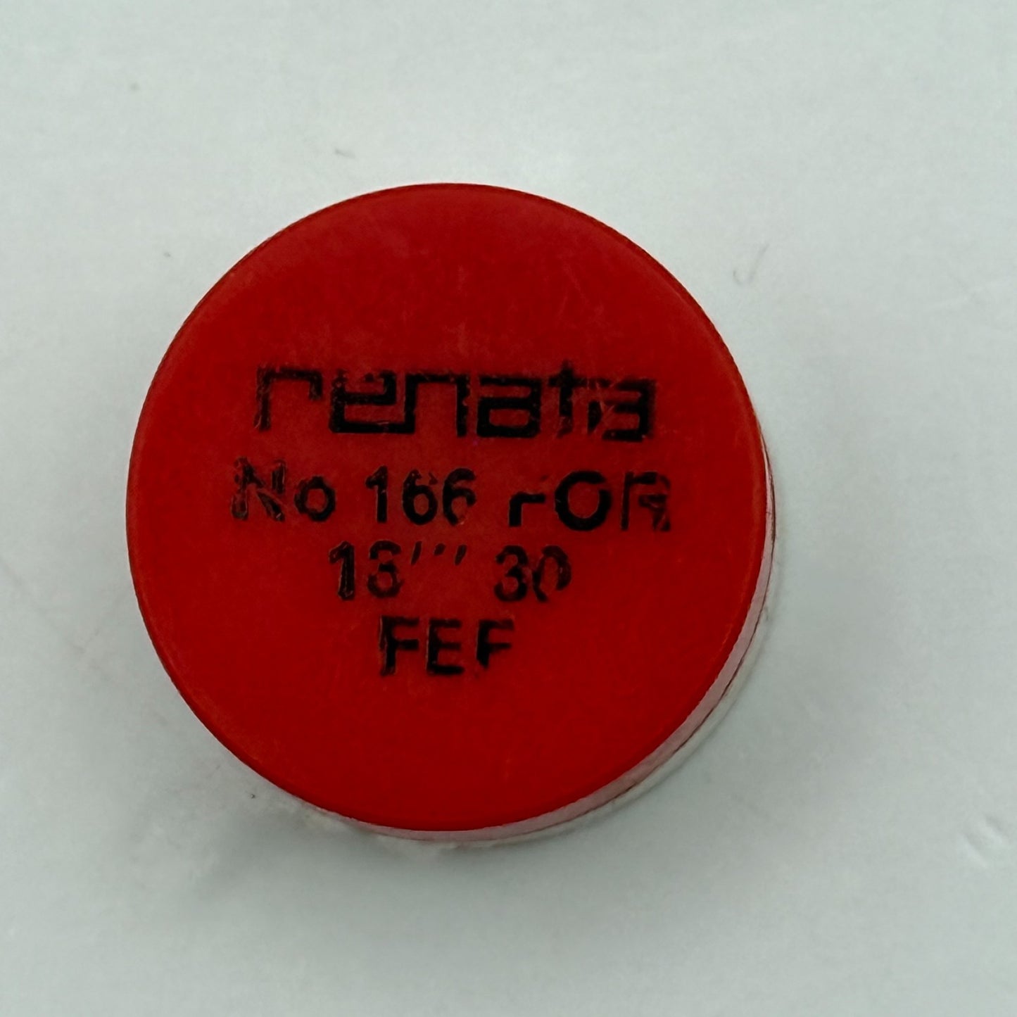 FEF 30 Balance Complete 13''' Renata 166 Watch Movement Parts Vintage Damaged