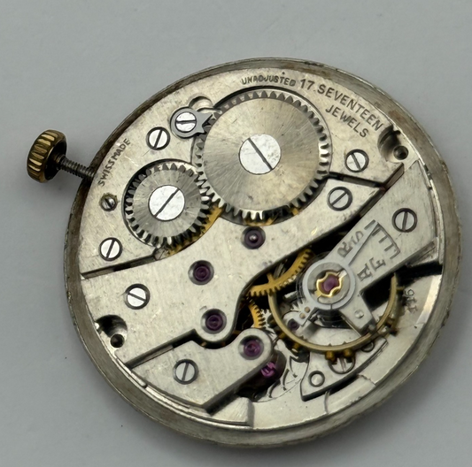 OM 116 Watch Movement Jesby Running Manual Wind Vintage Parts 25.8mm