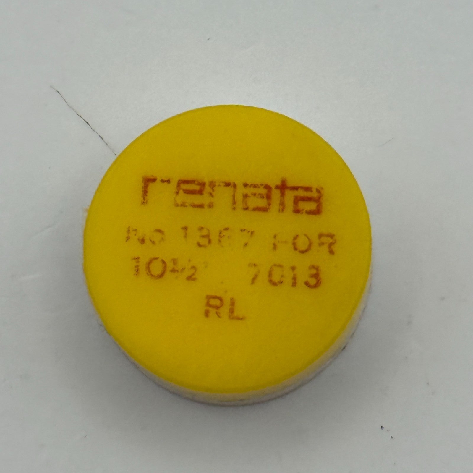 RL 7013 Balance Wheel Complete And Spring 10 1/2’’’ 1367 Watch Movement Parts