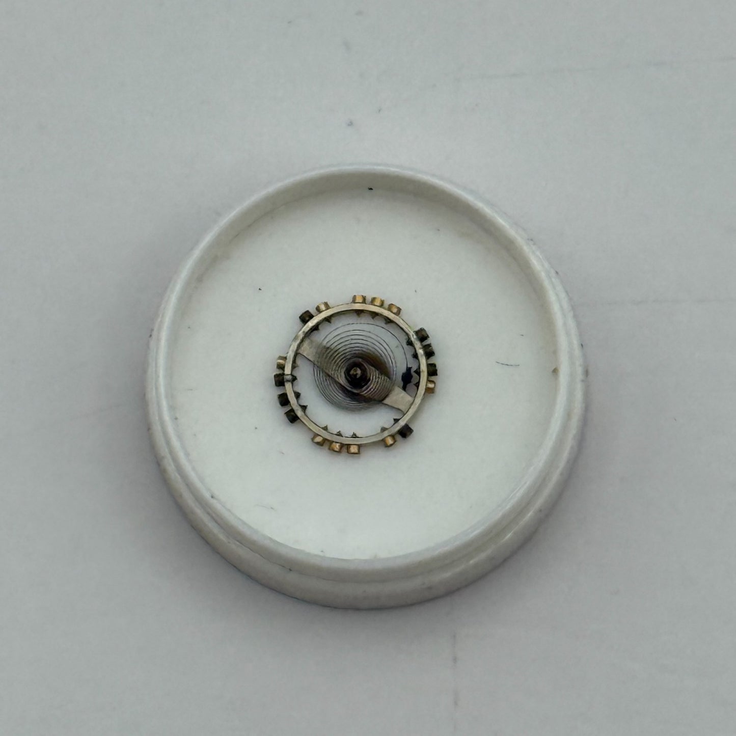 Peseux 140 Balance Wheel Complete And Spring 5’’’ 277 Watch Movement Parts NOS